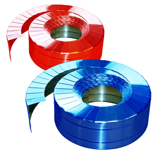 EKALIT Endcapping Aluminum Red and Blue-image